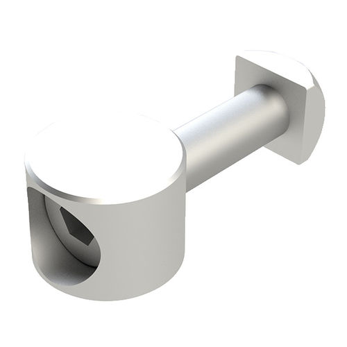 Conector de perfil de aluminio - 1.21.21.0011 - Milper sas