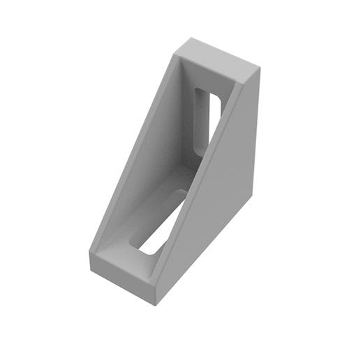 Soporte en escuadra para perfil de aluminio - 1.21.15.0001 - Milper sas - de aluminio / forjado