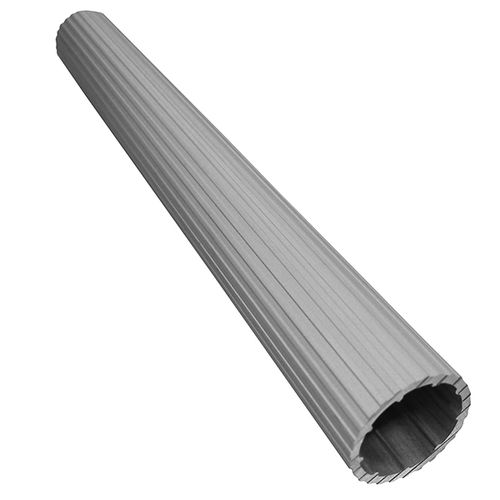 Perfil de aluminio anodizado - 1.01.02.0052 - Milper sas - tubular / para la industria