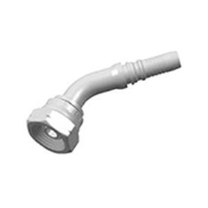 Racor hidráulico - S22643-OR series - WUXI SAMWAY CO.,LTD - roscado / codo a 60º / hembra