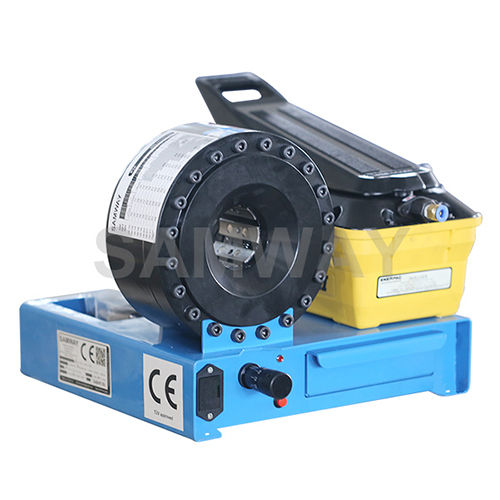 Engastadora de tubos flexibles - P16AP Ultra  - WUXI SAMWAY CO.,LTD - para tubos flexibles hidráulicos / semiautomática / neumática