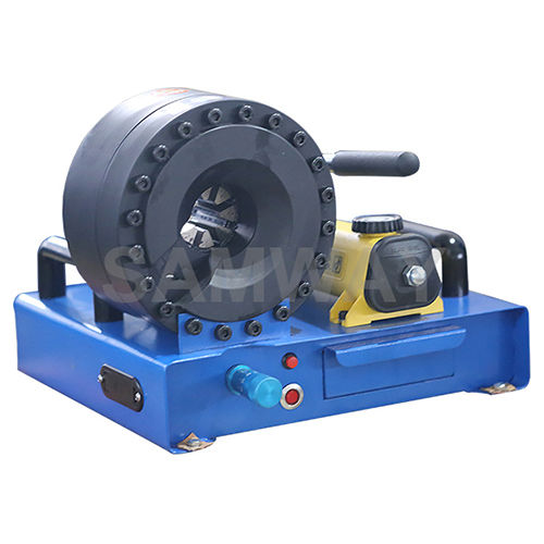 Engastadora de racores de codo - P16HP ELBOW - WUXI SAMWAY CO.,LTD - para tubos flexibles hidráulicos / manual / hidráulica