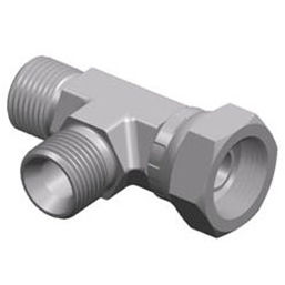 Racor hidráulico - SCB series - WUXI SAMWAY CO.,LTD - roscado / tipo T / macho-hembra