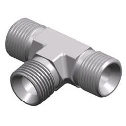 Racor hidráulico - SAB series - WUXI SAMWAY CO.,LTD - roscado / en T / macho