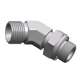 Racor hidráulico - S1BH4-OG series - WUXI SAMWAY CO.,LTD - roscado / codo a 45º / macho