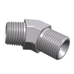 Racor hidráulico - S1BT4 series  - WUXI SAMWAY CO.,LTD - roscado / codo a 45º / macho