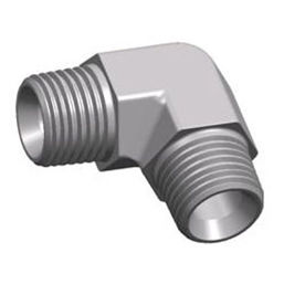 Racor hidráulico - S1T9-SP series  - WUXI SAMWAY CO.,LTD - roscado / codo de 90º / macho-macho