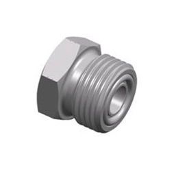 Tapón para racor - S4F JIC series  - WUXI SAMWAY CO.,LTD - hexagonal / roscado / macho