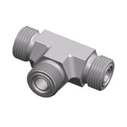 Racor macho - SAF JIC series - WUXI SAMWAY CO.,LTD - hidráulico / roscado / en T