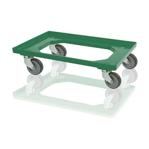Plataforma rodante portacubetas - 980350 - TBA plastové obaly s. r. o. - de metal / de ABS