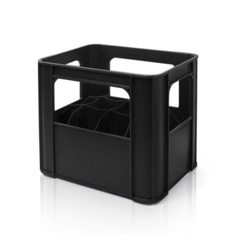 Cajón de PEHD - 970310 - TBA plastové obaly s. r. o. - para botellas / apilable / con asas