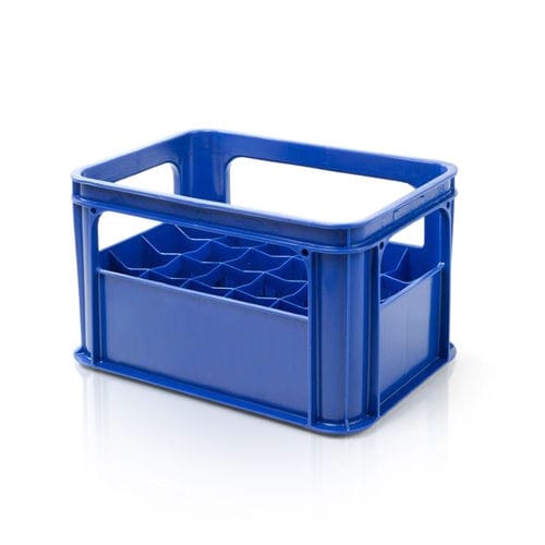 Cajón de PEHD - 970305 - TBA plastové obaly s. r. o. - para botellas / apilable / con asas