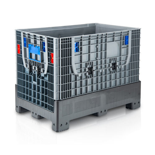 Caja-palé plegable - 981051 - TBA plastové obaly s. r. o. - de PEAD / para almacenamiento / de transporte