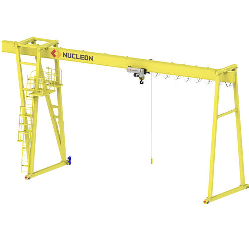 Pórtico en riel - MH - Nucleon (Xinxiang) Crane Co., Ltd. - de soldadura / para taller / monorriel