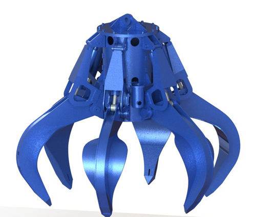 Pulpo orange peel - DY - Nucleon (Xinxiang) Crane Co., Ltd. - electrohidráulico / para la recogida de residuos / con 6 garras