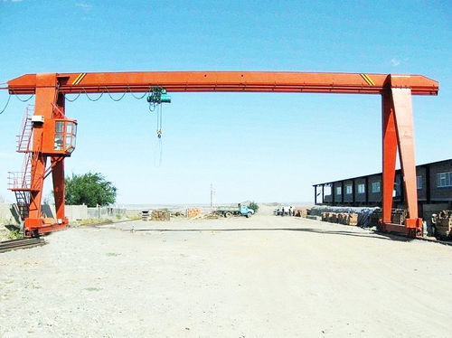 Pórtico en riel - MH - Nucleon (Xinxiang) Crane Co., Ltd. - para obras de infraestructura / para taller / monorriel