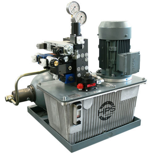 Grupo hidráulico para aplicaciones industriales - HPS International - con motor eléctrico