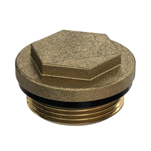 Tapón de cierre - HPS International - hexagonal / roscado / macho