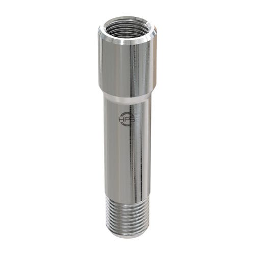Adaptador hidráulico para tubos - HPS International - roscado / de acero / con extensión