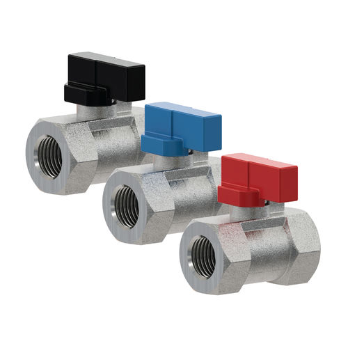 Grifo mini - HPS International - con volante / hembra-hembra / 1/4"