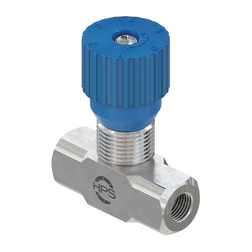 Válvula de control de caudal - HPS International - de tapón / con volante / hembra