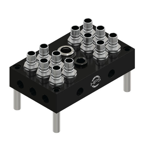 Multiracor hidráulico - 26 series - HPS International - para agua / 12-racores