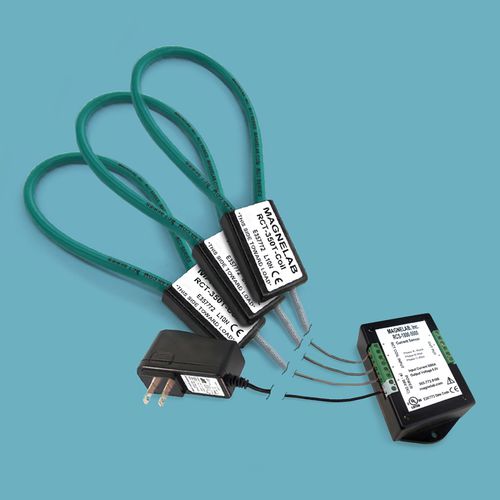 Sensor de corriente con bobina de Rogowski - RCS-600T - Manutech Europe - AC / trifásico