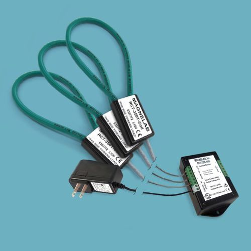 Sensor de corriente con bobina de Rogowski - RCS-150T  - Manutech Europe - AC / trifásico