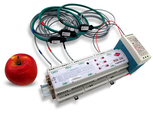 Sensor de corriente con bobina de Rogowski - RCS-5A - Manutech Europe - AC / trifásico / monofásico