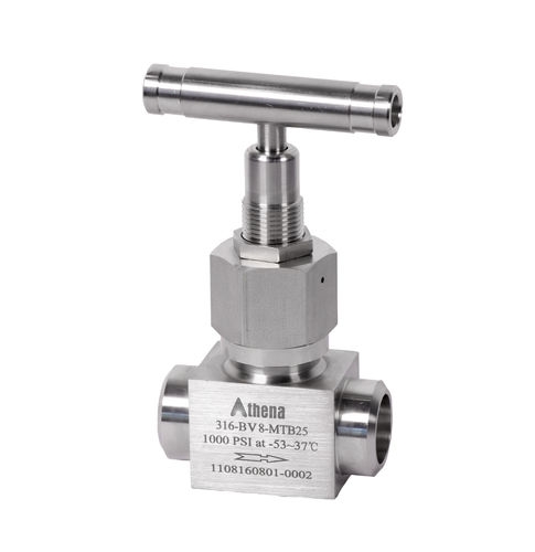 Válvula de aguja - BV - Athena Engineering S.r.l. - manual / de control / de cierre