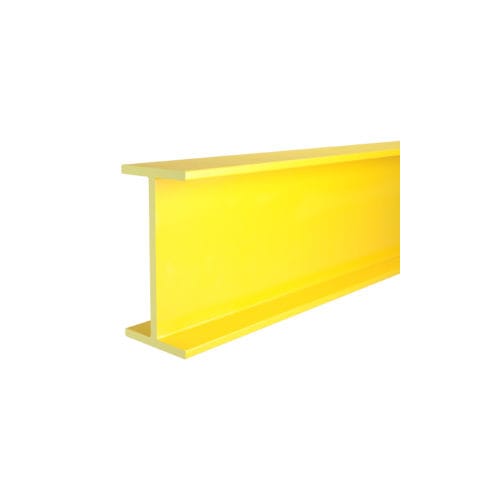 Perfil de poliéster reforzado por fibra de vidrio - PI series - P-TREX - en I / de construcción / para la industria