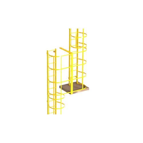 Escalera de PRFV - S  - P-TREX - de plataforma / de crinolina / reciclable