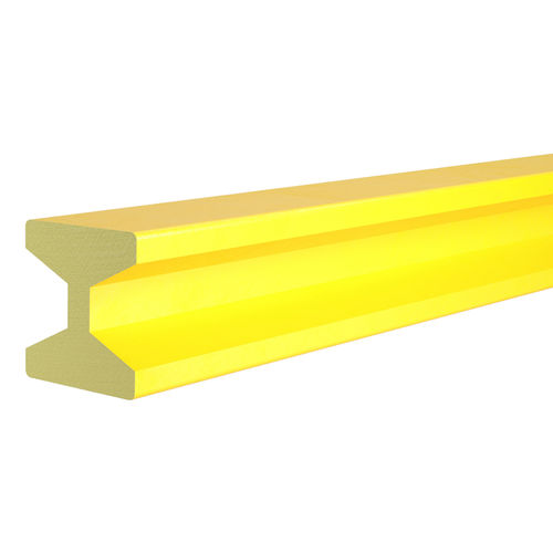 Perfil de poliéster reforzado por fibra de vidrio - PDBR series - P-TREX - en H / para la industria / pultrusionado