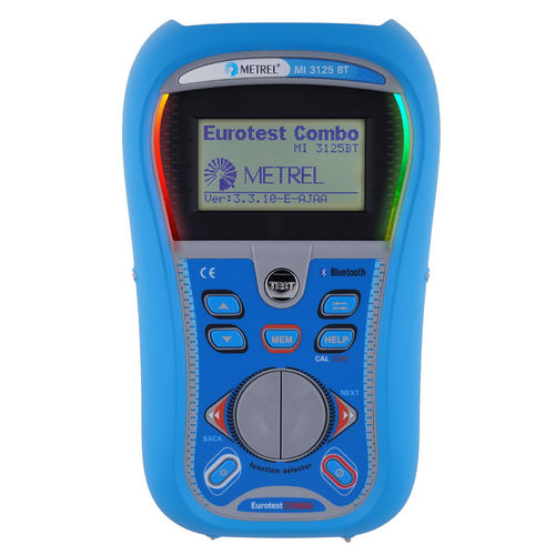 Comprobador de tensión - MI 3125 BT EurotestCOMBO - METREL - de continuidad / de resistencia de aislamiento / de fases