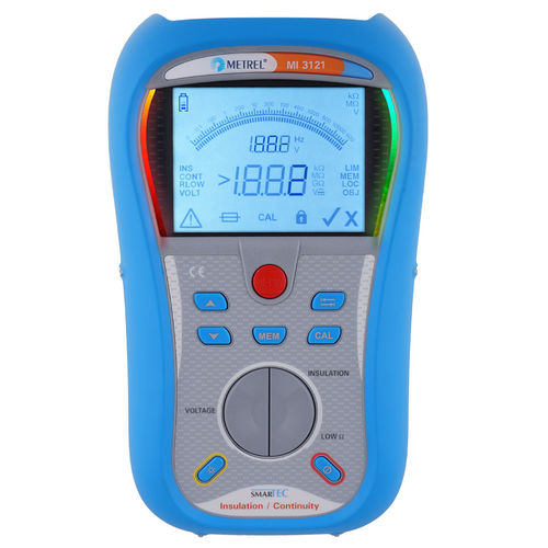 Comprobador de tensión - MI 3121 SMARTEC - METREL - de aislamiento / de continuidad / de la resistencia y de la continuidad de aislamiento