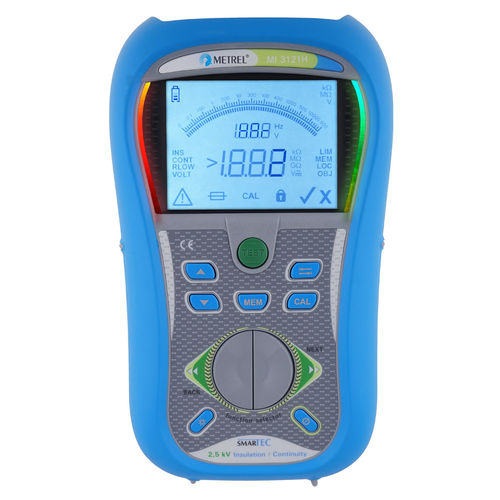 Comprobador de alta tensión - MI 3121H SMARTEC - METREL - de la resistencia y de la continuidad de aislamiento / de cables / de instalación