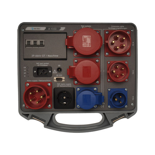 Comprobador de corriente residual - A 1322 Active 3-phase Adapter - METREL - de corriente de fuga / para aparatos eléctricos / multifunción