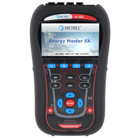 Analizador de vigilancia - MI 2884 Energy Master XA - METREL - de red eléctrica / de calidad de la energía / de mano