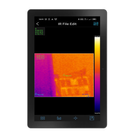 Software de medición - SW 1305 aMIRA - METREL - de mando / para cámara / Androïd