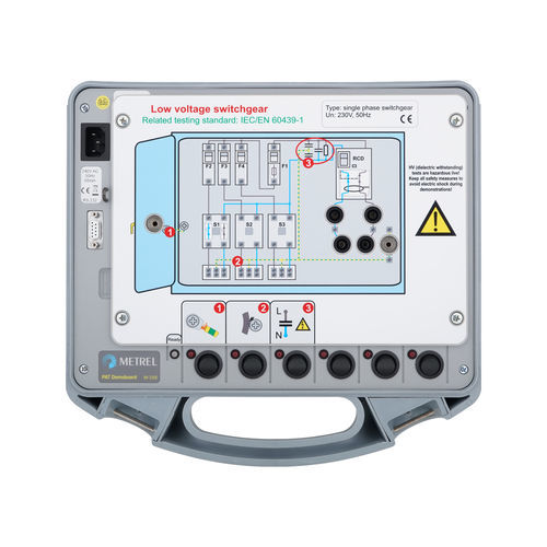 Panel de simulación de instalación eléctrica - MI 3300 PAT - METREL