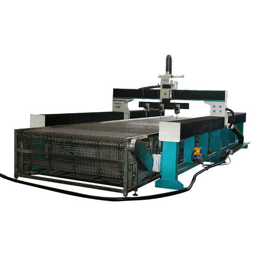 Máquina de corte con chorro de agua - WMT2060-AL - Shandong Wami CNC Technology Co., Ltd. - CNC / servoaccionada / de pórtico alto