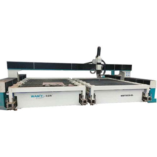 Máquina de corte con chorro de agua - WMT5030-EL - Shandong Wami CNC Technology Co., Ltd. - para piedra / CNC / con carga automatizada