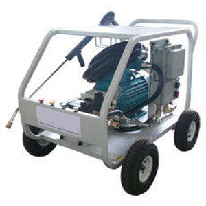 Limpiador de alta presión de agua caliente - GS Series - Shandong Wami CNC Technology Co., Ltd. - trifásico / móvil