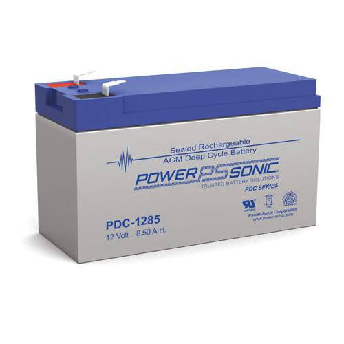 Batería de ciclo profundo - PDC-1285 - Power-Sonic - VRLA / rectangular / 12 V