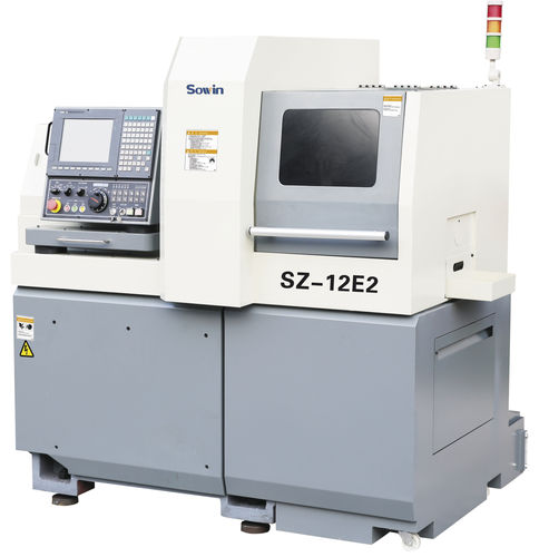 Torno tipo suizo CNC - SZ-12E2 - Shenzhen Sowin Precision Machine Tool Co., Ltd - 4 ejes / universal / de taladrado