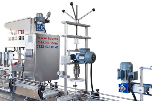 Encapsuladora rotativa - ADK 311 - Adotek Machine - enteramente automática / para botellas / en línea