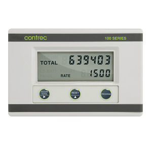 Contador totalizador de impulsos - 103D - Contrec Ltd - digital / mecánico / 4-20 mA