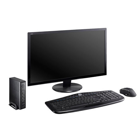 Cliente ligero de mesa - C800 - Clientron Corp. - Dual Core / SO-DIMM / industrial