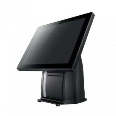 Terminal con pantalla táctil - PST650 built-in printer POS - Clientron Corp. - de mesa / VGA / Intel® Celeron J1900