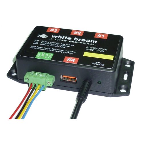 Concentrador USB inalámbrico - 80-523-100 - White Bream